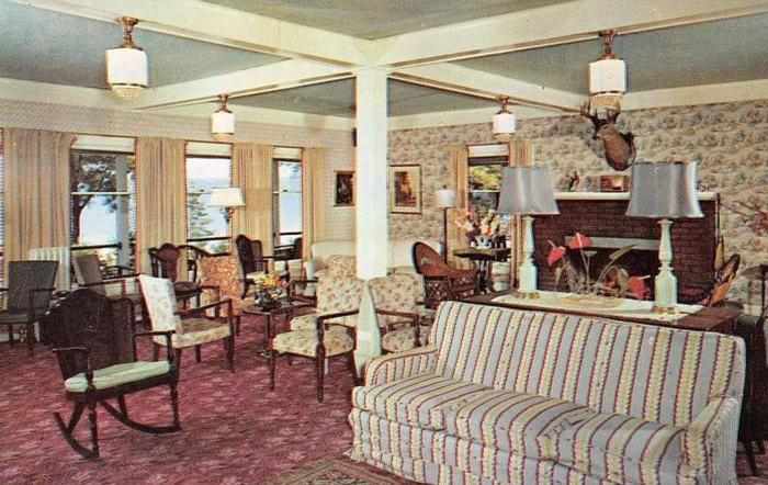 Northway Hotel (Northway Inn) - Old Postcard